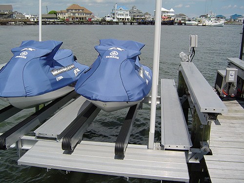 4500 Dual PWC Jet Ski Lift - image photo43 on https://www.iqboatlifts.com