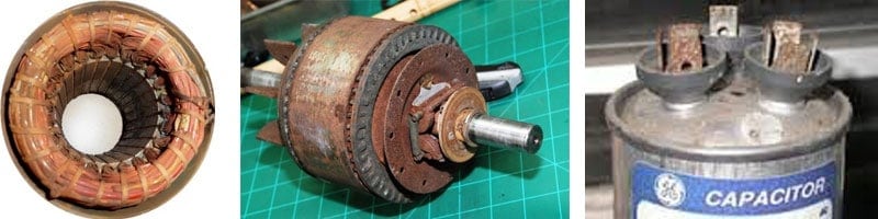 The Benefits of a Covered Drive - image Rusty-windings-rotor-capacitor-1 on https://www.iqboatlifts.com